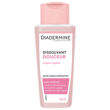 Dissolvant douceur ongles fragiles & sensibles DIADERMINE, flacon de 125ml