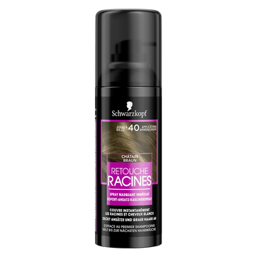 Coloration semi-permanente chatain SCHWARZKOPF RETOUCHE RACINES - 120ml