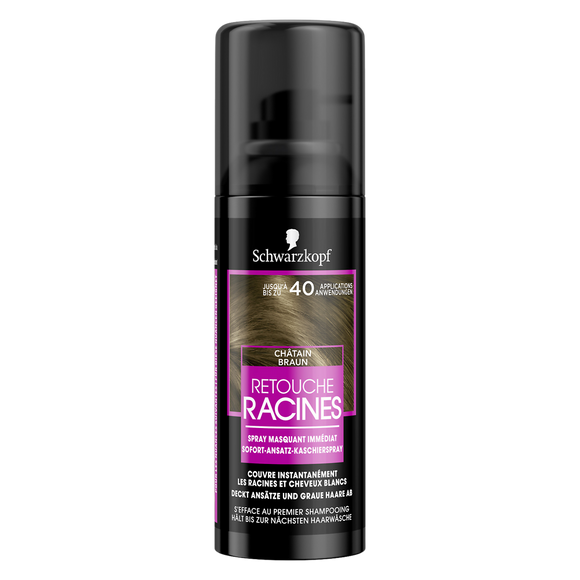 Coloration semi-permanente chatain SCHWARZKOPF RETOUCHE RACINES - 120ml