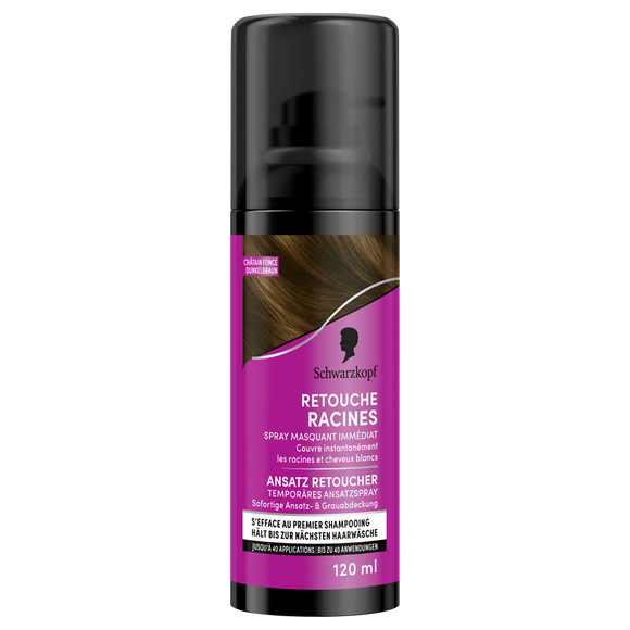 Coloration semi-permanente chatain f. SCHWARZKOPF RETOUCHE RACINES - 120ml