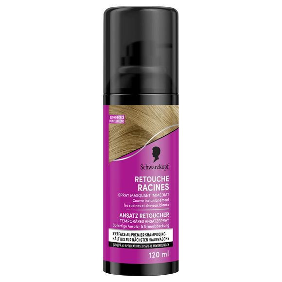 Coloration semi-permanente blond foncé SCHWARZKOPF RETOUCHE RACINES -120ml