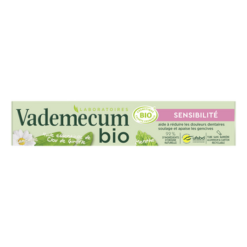 Dentifrice sensibilité girofle/menthe VADEMECUM, 75ml