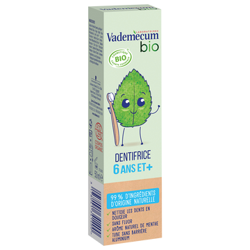 Dentifrice menthe 6 ans et + VADEMECUM, 50ml