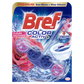 Bloc wc color activ+ fleurs sauvages BREF WC - 50g