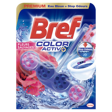 Bloc wc color activ+ fleurs sauvages BREF WC - 50g
