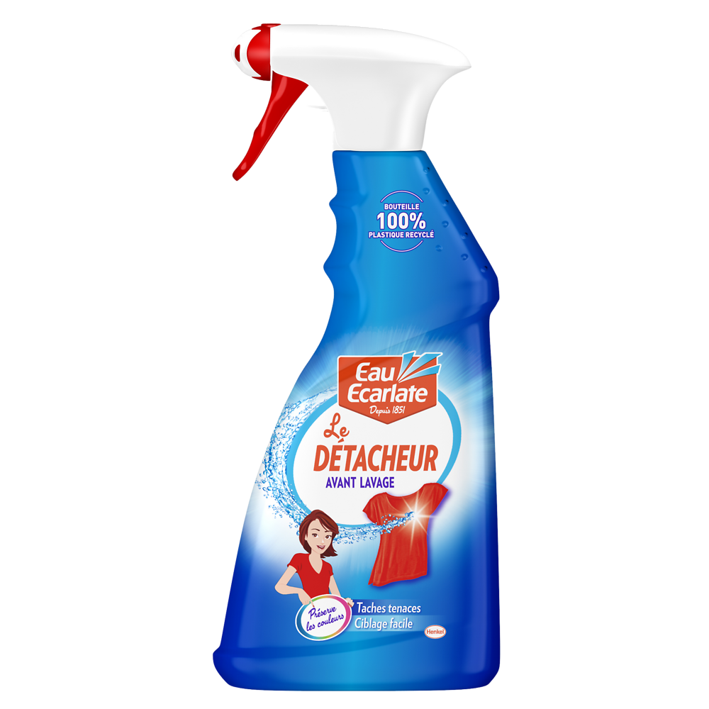 Détachant avant-lavage blanc et couleurs EAU ECARLATE - 500ml