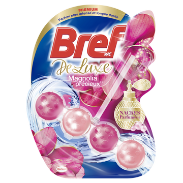 Bloc wc deluxe magnolia précieux BREF WC - 50g