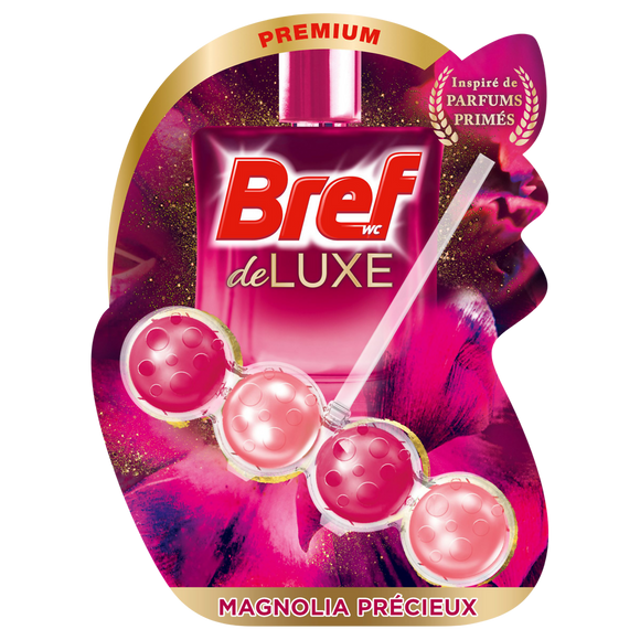 Bloc wc deluxe magnolia précieux BREF WC - 50g