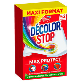 Lingette anti-décoloration max protect DECOLOR STOP - 52 lingettes