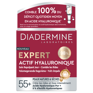 DIADERMINE exp actif hyaluronique soin repulpant jour 50ml