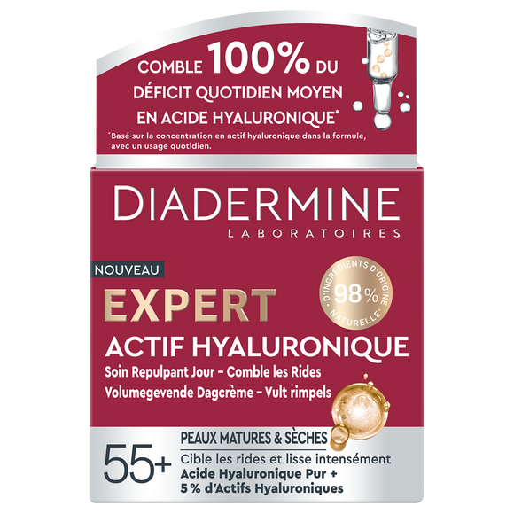 DIADERMINE exp actif hyaluronique soin repulpant jour 50ml
