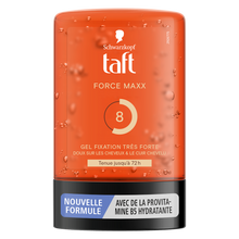 Gel coiffant Maxx power fixation très forte max tenue tube TAFT - 300ml