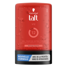 Gel coiffant V12 fixation extra forte séchage express tube TAFT 300ml