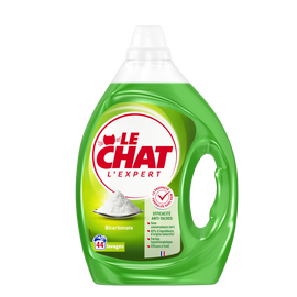 Lessive liquide Expert bicarbonate anti-taches LE CHAT - 44 lavages