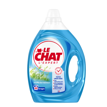 Lessive liquide souffle de fraicheur parfum longue durée LE CHAT - 44lavages