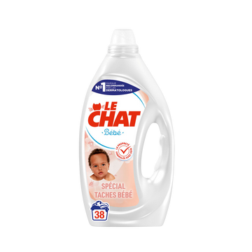 LE CHAT - Lessive liquide - Pour bébé, Hypoallergénique - Non mentionné - 35 lavages - 1.575 l