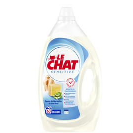 Lessive liquide LE CHAT Sensitive Marseille 2,835L 63 lavag.