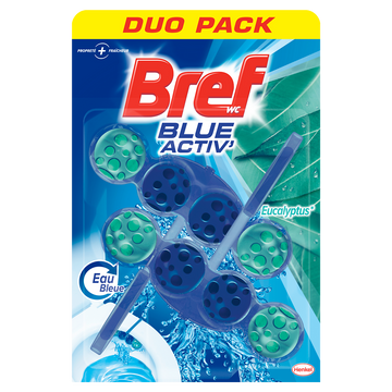 Bloc wc color activ' eucalyptus duopack BREF WC - 2X50g