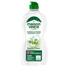 Liquide vaisselle thym et basilic MAISON VERTE - 500ml