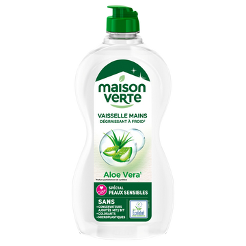 Liquide vaisselle aloe vera MAISON VERTE - 500ml