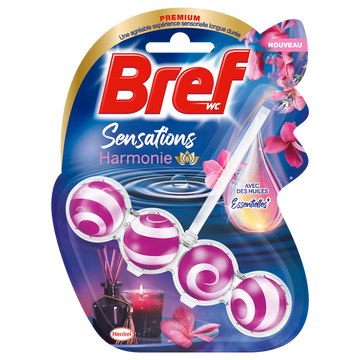 Bloc wc Sensations d'harmonie, formule anti-calcaire BREF WC - 50g