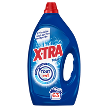 X-TRA - Lessive liquide - 4+1 - 63 lavages - 2.835 l