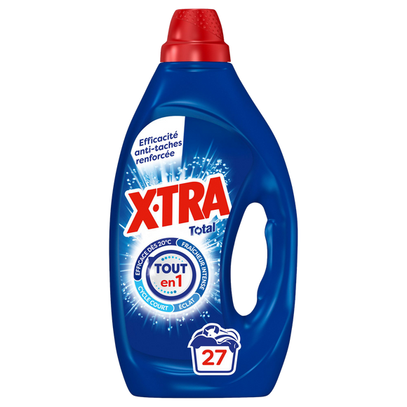 Lessive XTRA Total 27 lavages 1,215L