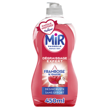 Liquide vaisselle vinaigre framboise dégraissant MIR VAISSELLE - 450ml