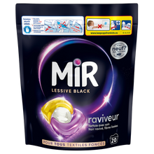 Lessive capsules MIR BLACK 20 lavages