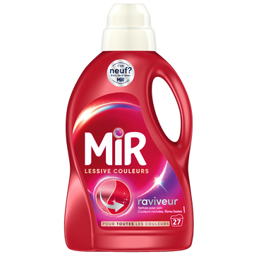 Lessive liquide couleurs MIR - 27 lavages 1,35l