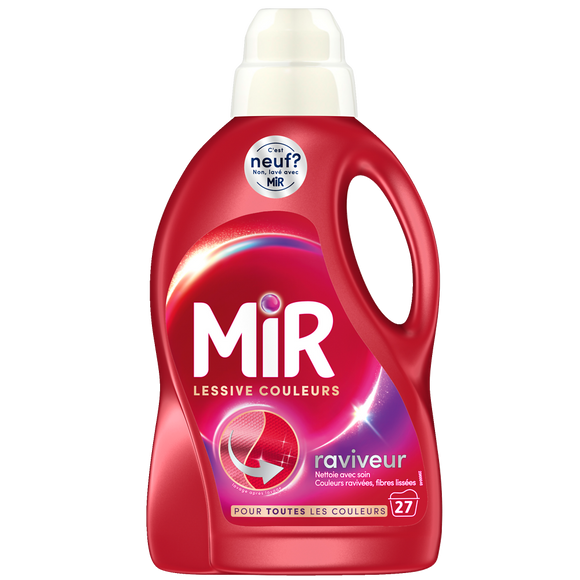 Lessive liquide couleurs MIR - 27 lavages 1,35l