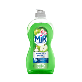 Liquide vaisselle vinaigre pomme dégraissage expert MIR VAISSELLE - 450ml