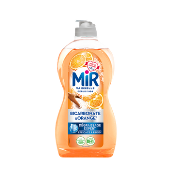Liquide vaisselle bicarbonate dégraissage expert MIR VAISSELLE - 450ml
