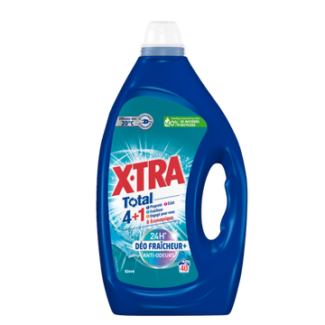 Lessive liquide Déo fraicheur Plus givré X-TRA - 40 lavages