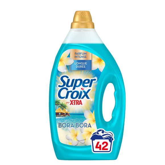 Lessive liquide Bora Bora parfum intense SUPER CROIX - 42 lavages