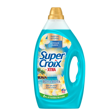 Lessive liquide Bora Bora parfum intense SUPER CROIX - 63 lavages