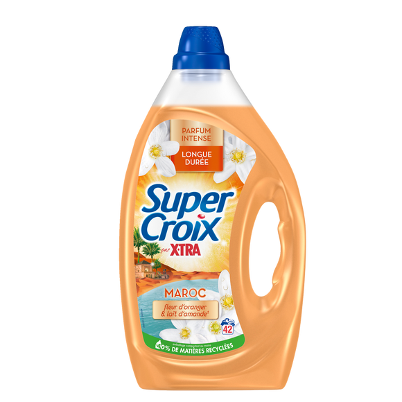 Lessive liquide Maroc parfum intense SUPER CROIX - 42 lavages