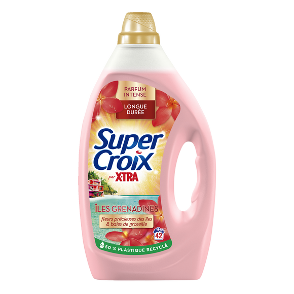 Lessive xtra îles SUPERCROIX 42lavages