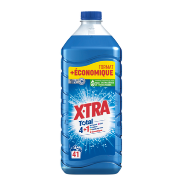 Lessive Eco pack total 4+1 détachant actif X-TRA - X41 lavages