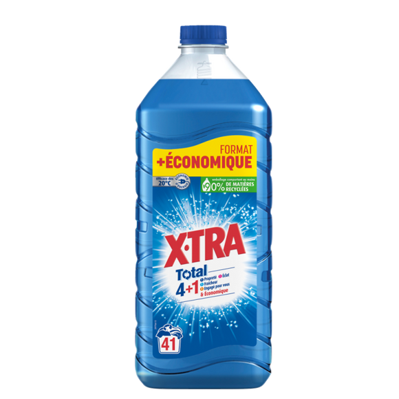 Lessive Eco pack total 4+1 détachant actif X-TRA - X41 lavages