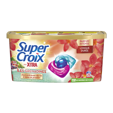 Lessive liquide Iles grenadines pafum intense SUPER CROIX - 28 lavages
