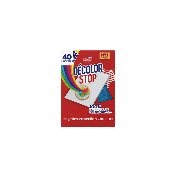 Lingette anti-décoloration DECOLOR STOP Protection Couleurs x40