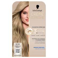 Crème SUPREME Schwarzkopf 9-16 blond clair cendré
