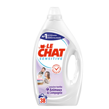 Lessive LE CHAT sensitive animaux et cie 38 lavages 1,71L