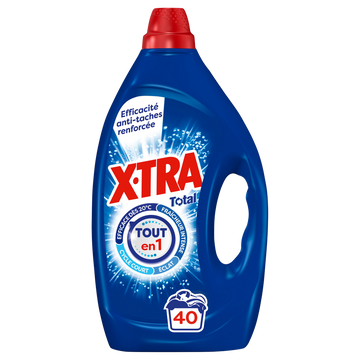 Lessive XTRA Total 40 Lavages 1,8L