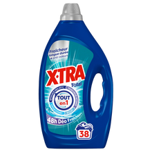 Lessive XTra Total Déo Fraîcheur+ Givré 38 lavages 1,71L