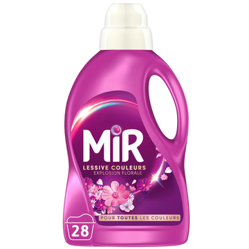 Lessive liquide MIR couleurs explosion florale 1,4L