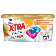Lessive X-TRA triocaps évasion Maroc x28