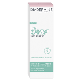Crème soin du jour essential Multiactif PH7 DIADERMINE, tube de 50ml