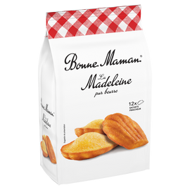 Madeleines pur beurre BONNE MAMAN - x12 sachets - Le paquet de 300g